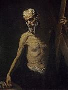 Jose de Ribera Andreas, Apostel oil painting